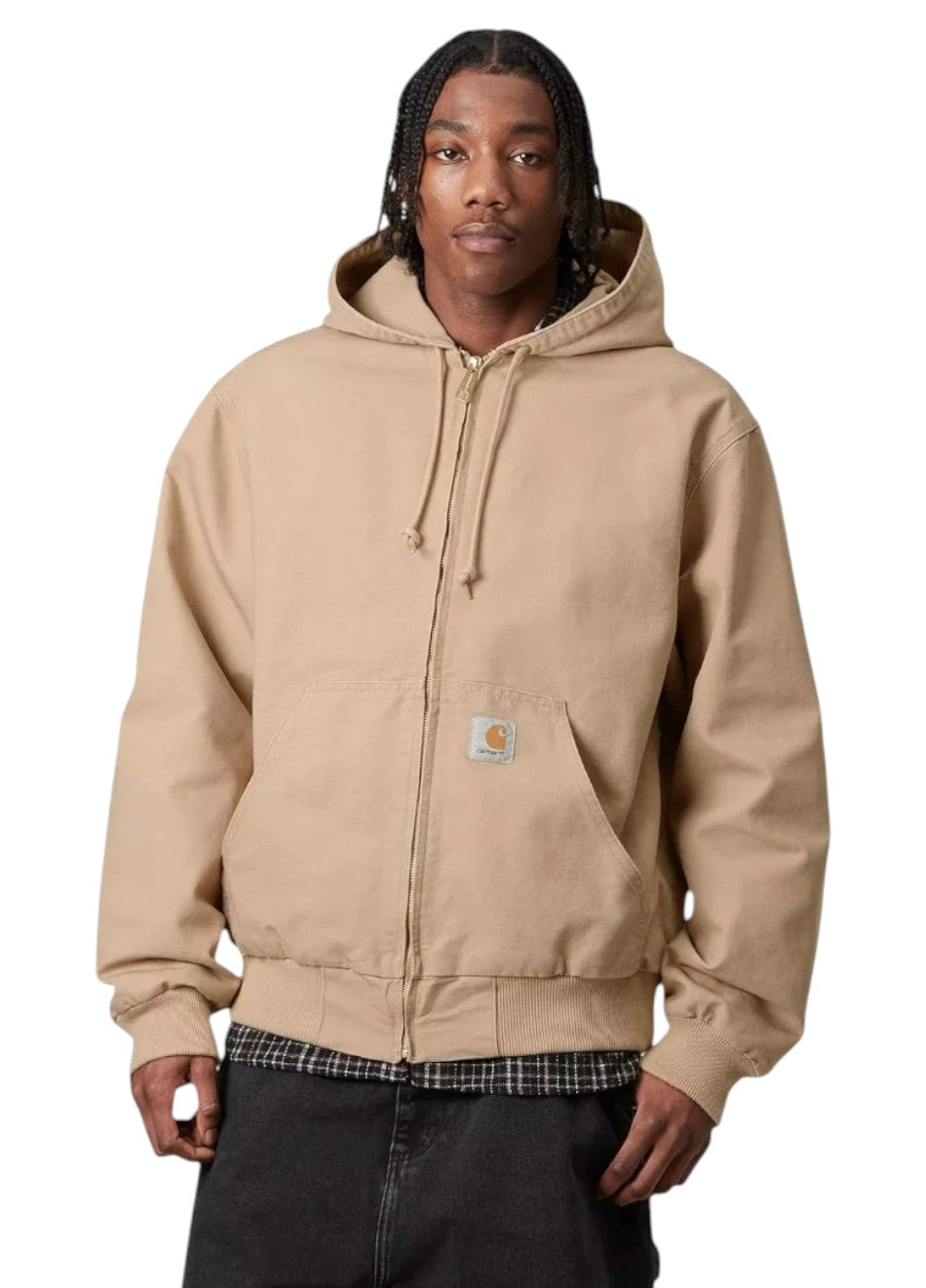 Carhartt WIP OG Active Jacket Aged Canvas Dusty H Brown