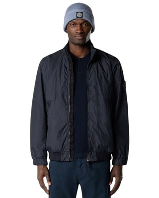 Stone Island 4100111 CRINKLE REPS NY Jacket Navy Blue