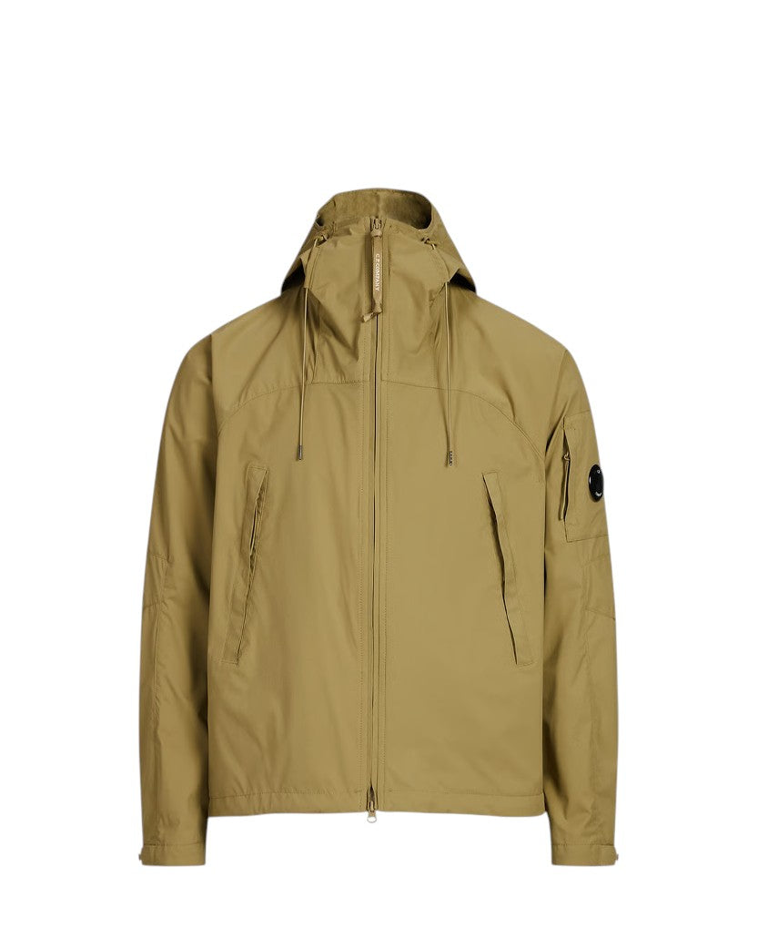 C.P. Company Pro-Tek Hooded Lens Jacket Dried Herb Green 20CMOW011A110264A