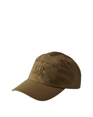 C.P. Company Plain Paper Touch Cap Ivy Green 20CMAC049A110188G