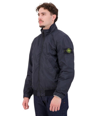 Stone Island 4100111 CRINKLE REPS NY Jacket Navy Blue