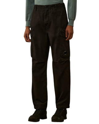 C.P. Company Micro-Reps Boxy Cargo Lens Pants Black 20CMPA128A110325G