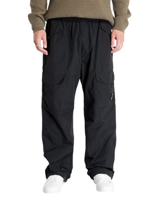 C.P. Company Flatt Nylon Loose Cargo Lens Pants Black 20CMPA140A005991G