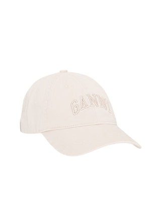 Ganni Canvas Cap Egret