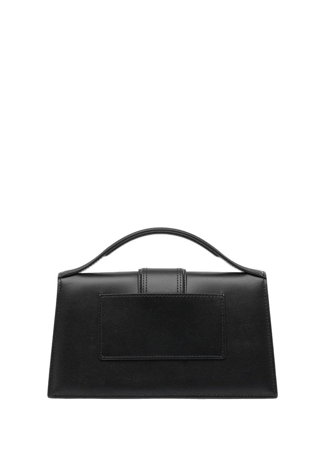 Jacquemus 'Le Grand Bambino' Leather Crossbody Handbag Black Silver