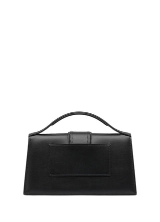 Jacquemus 'Le Grand Bambino' Leather Crossbody Handbag Black Silver
