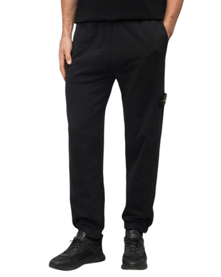 Stone Island 6200004 Organic Cotton Fleece Pants Black