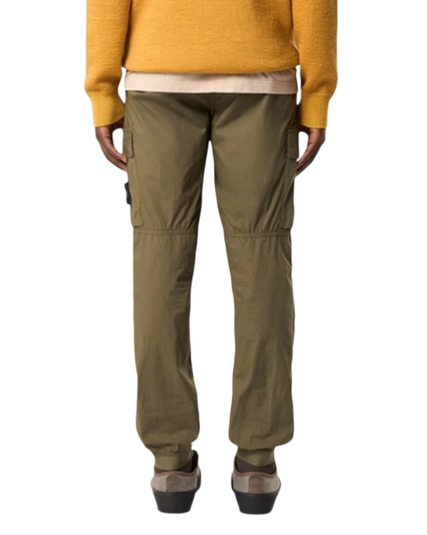Stone Island 3100031 Stretch Cotton 'PARACADUTE' Pants Military Green