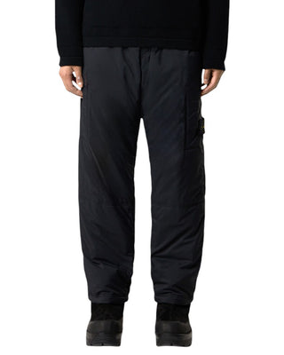 Stone Island 3100007 MATT RIPSTOP CORDURA ADVANCED FABRICS Padded Pants Black