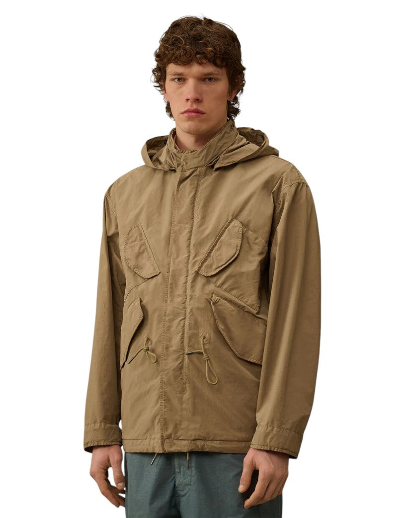 C.P. Company Micro Kei Goggle Jacket Beige 18CMOW220A110336G