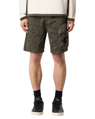 Stone Island L100007 NYLON METAL IN ECONYL® Bermuda Shorts Military Green