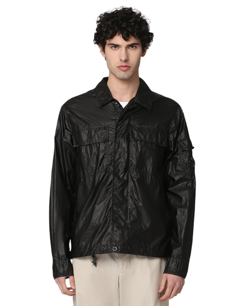 C.P. Company CS II Technical Fabric Shirt Black