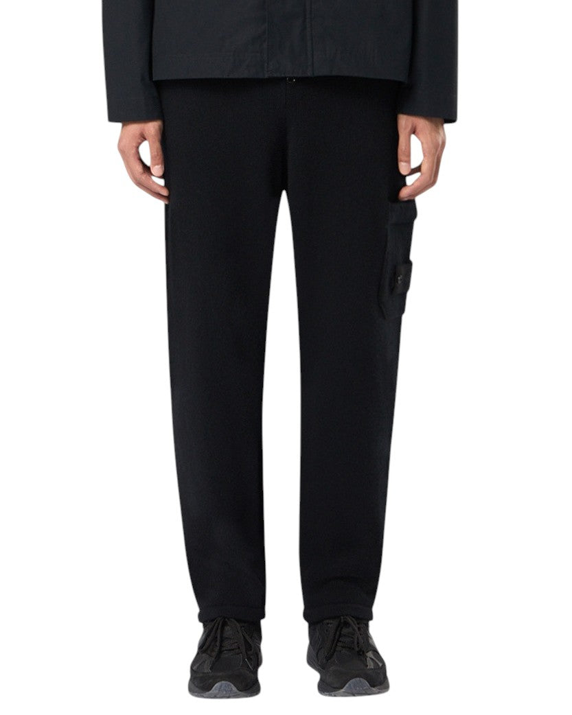 Stone Island 580FA Geelong RWS Wool Ghost Pants Black
