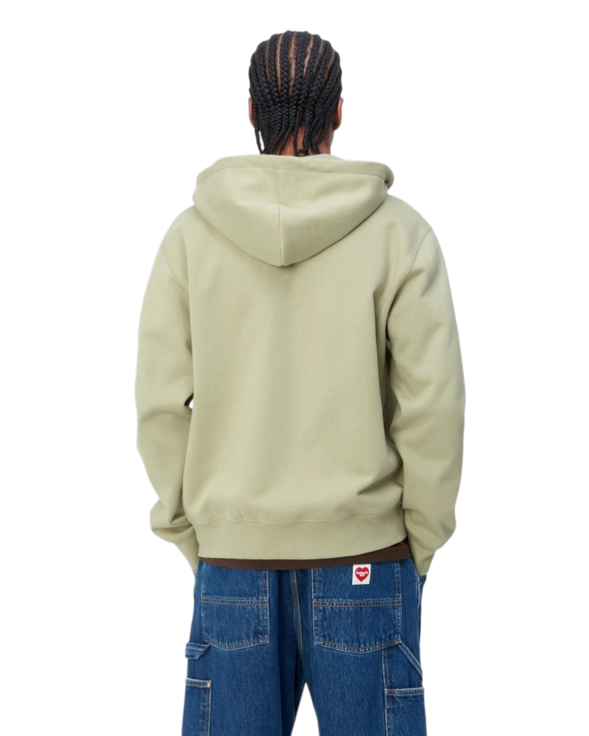 Carhartt WIP Hooded Madison Jacket Black Green Tea