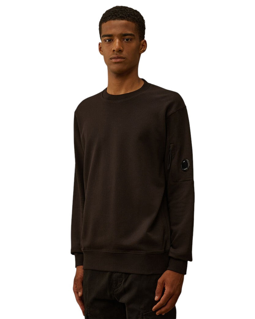 C.P. Company Diagonal Raised Sweatshirt Black RCCMSS713A005086W