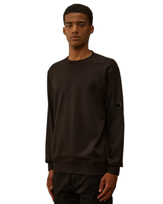 C.P. Company Diagonal Raised Sweatshirt Black RCCMSS713A005086W