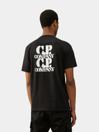 C.P. Company Graphic T-shirt Black